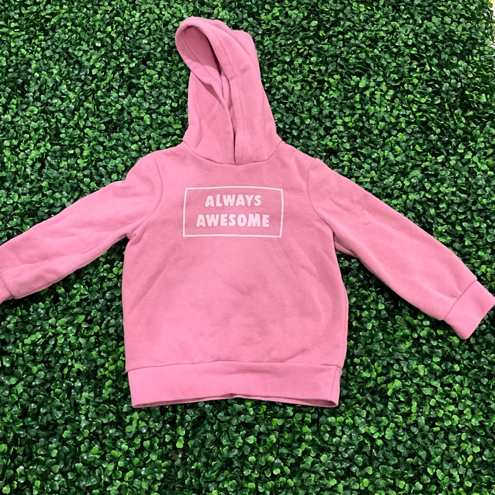 Okie Dokie Pink 'Always Awesome' Kids Hoodie